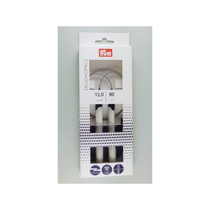 Andrele circulare ergonomice, PRYM, 80cm