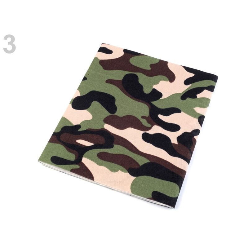 Petice termoadezive Jeans, 17x43cm, Camouflage Green