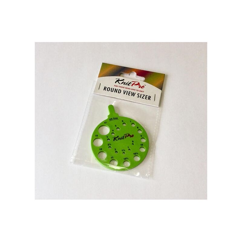 Hoop Measuring tape, KnitPro, green