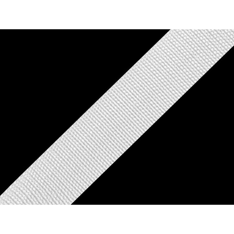 Polypropylene webbing, 40mm - white