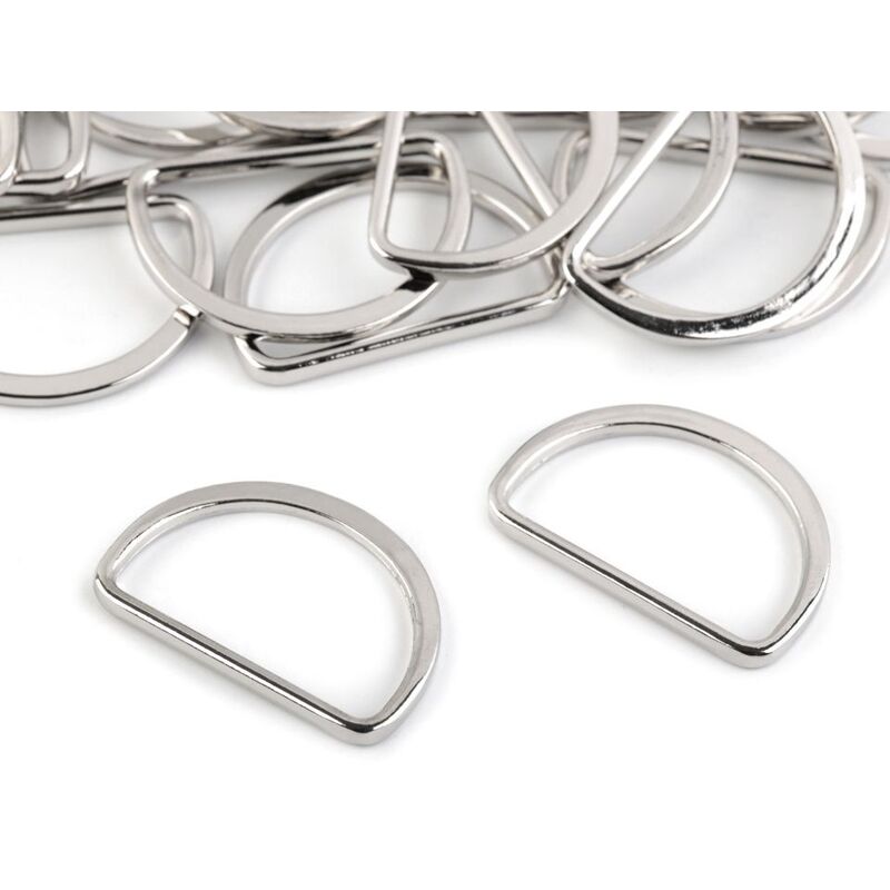 Inel D simplu 30mm, inox