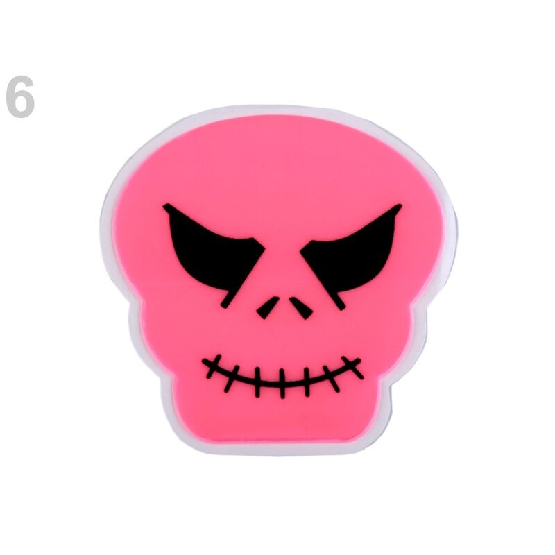 Reflective stickers - red skull
