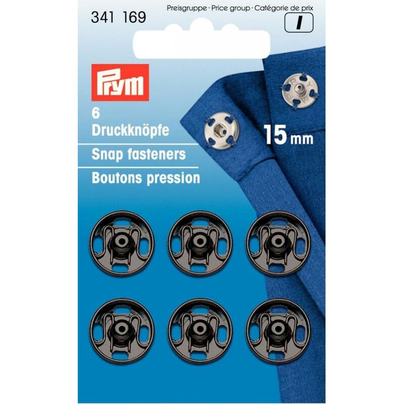 Sewing staples, PRYM, 15mm, 6 pcs/set