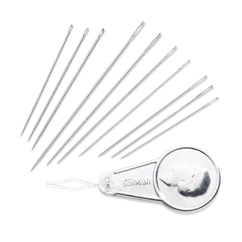 Ace de cusut cu dispozitiv de înfirat, PRYM, 49 buc/set