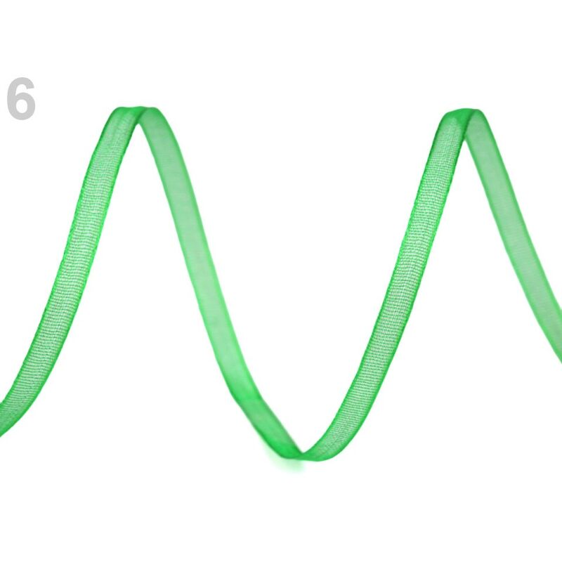 Organza ribbon, 3mm, 5m/piece