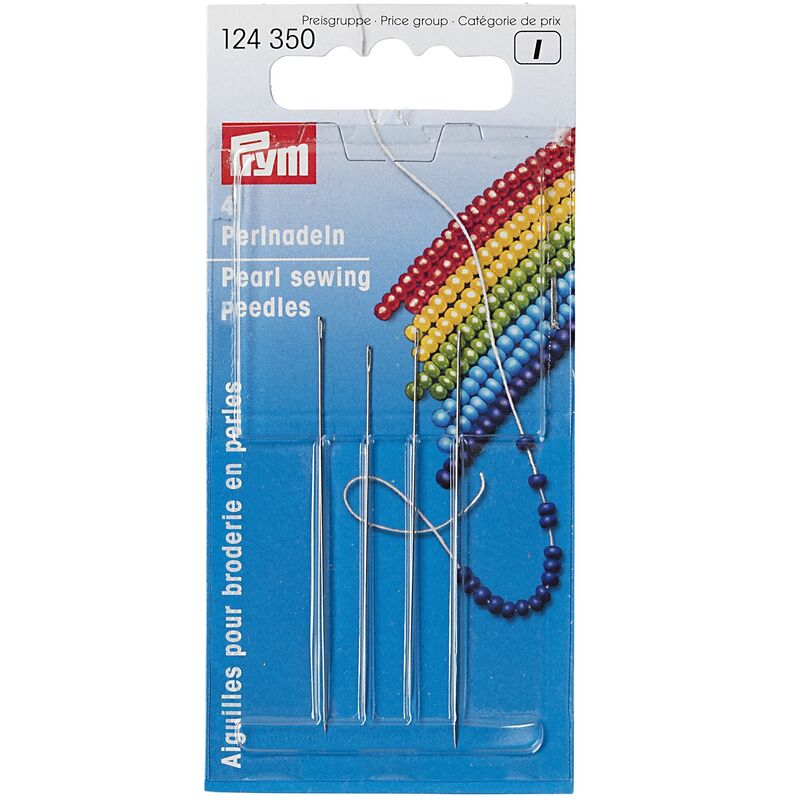Ace de cusut mărgele, PRYM, 4 buc/set