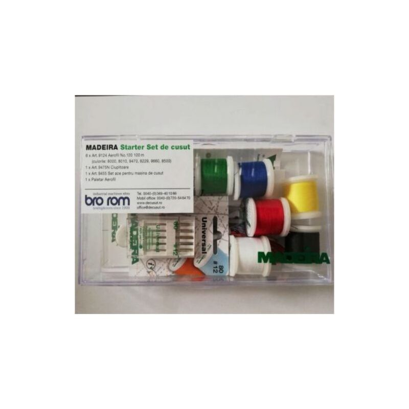 Set de cusut starter, Madeira