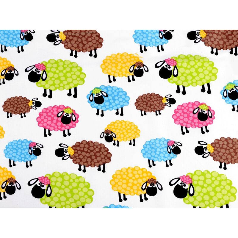 Material bumbac, miei, 160cm, 0.5m/buc