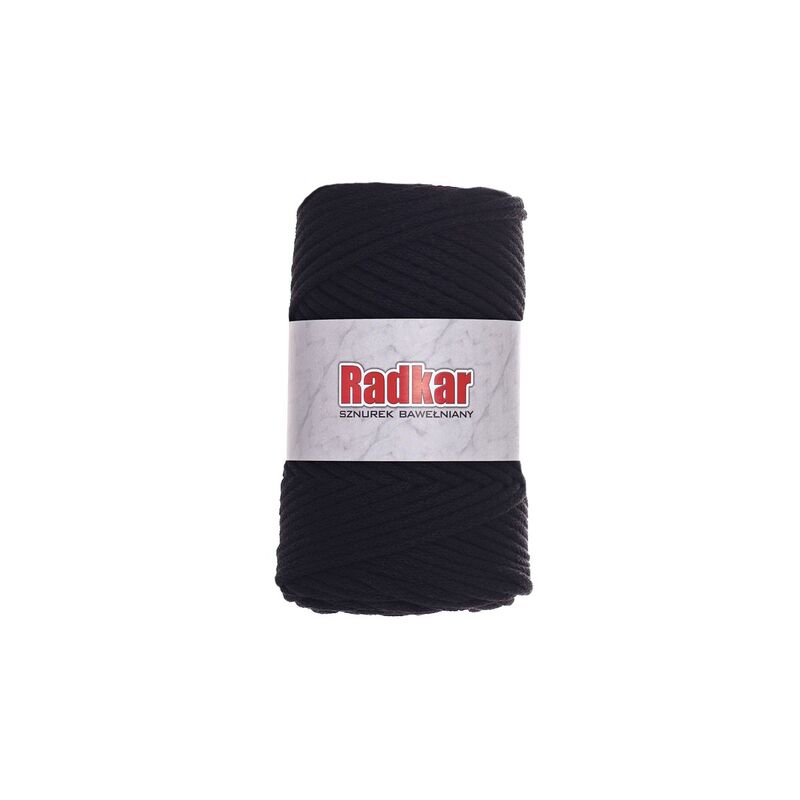 Șnur împletit din bumbac reciclat, cu miez, 4mm - Image 8