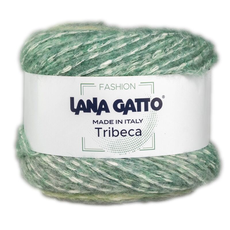 Fir de tricotat Lana Gatto, Tribeca, bumbac, lână, alpaca și poliamidă, 100g