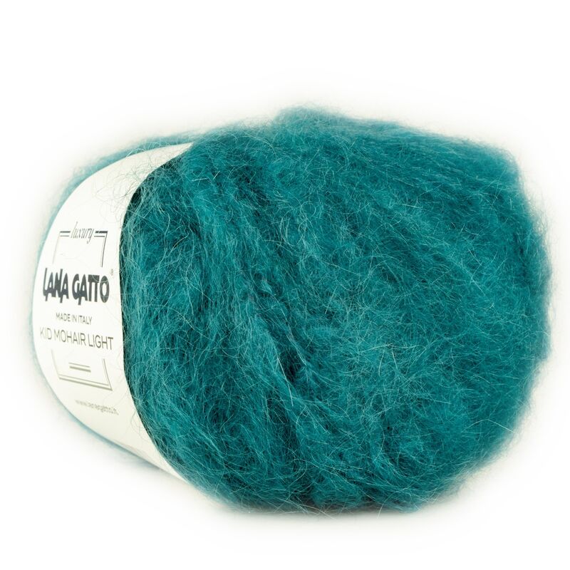 Fir de tricotat Lana Gatto, Kid Mohair Light, kid mohair și lână, 50g - Image 4