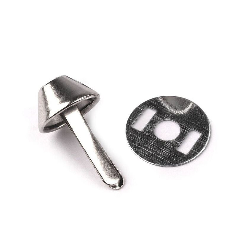 Ţinte metalice rotunde, 12mm, 10 bucăți