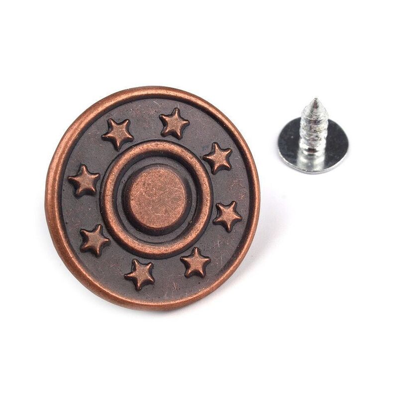 Nasturi blugi, 20mm, 2buc/set