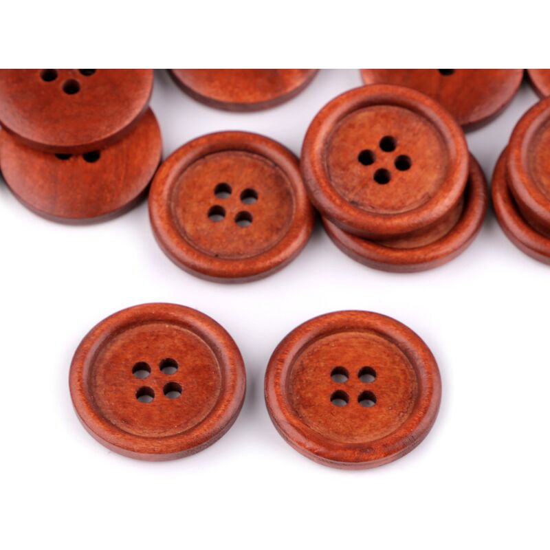 Nasture lemn, Leon, 24mm, 10buc/set