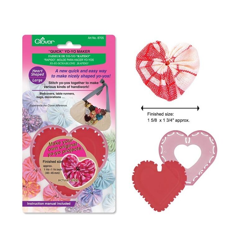 Yo-yo sandglass - heart / sea - Clover