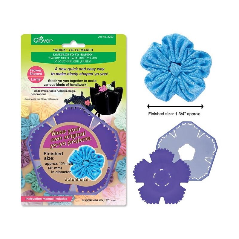 Sablon yo-yo - flower / sea - Clover