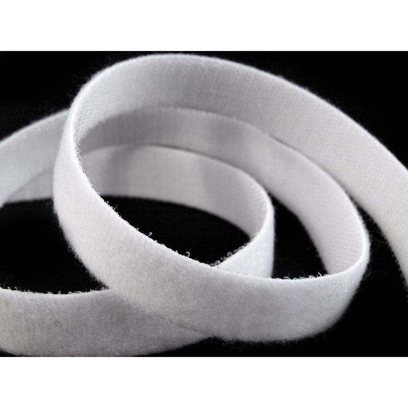 Velcro - 20mm - back-to-back - white