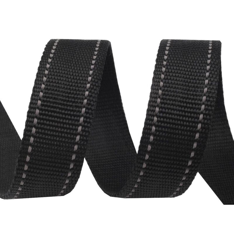 Chingă cu cusătură reflectorizantă, 30 mm, 1m/buc