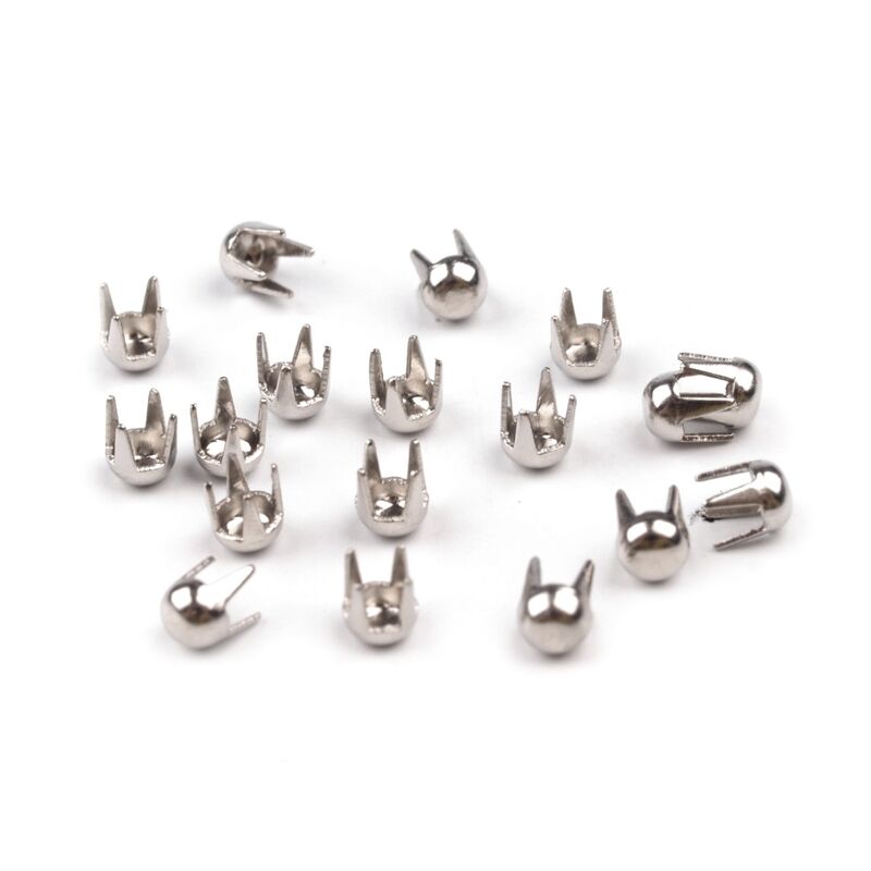 Metal Studs - 3x3mm - Round - 230938 - 10 g