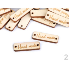 Etichete lemn - Handmade -...