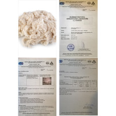Inserţii şi adezivi pentru textile | Umplutura naturala antialergenica din bumbac 0.5kg | Kreativshop.ro