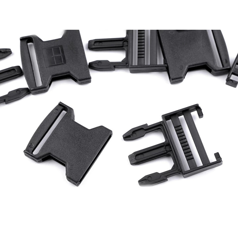 Accesorii din material plastic | Trident 40mm, negru | Kreativshop.ro