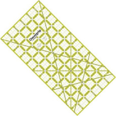 Rigle si sabloane | Riglă patchwork 6x12 inch, non slip, PRYM - Omnigrip, 610210 | Kreativshop.ro