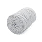 Șnur împletit din bumbac reciclat, fără miez, Zinora, 5mm