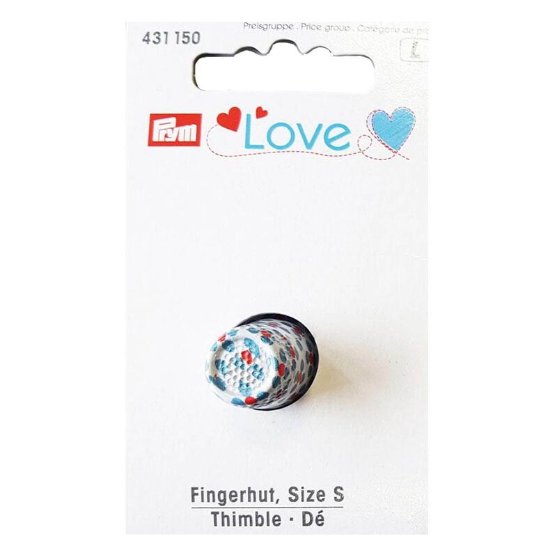 Degetar metalic Love, PRYM