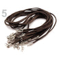 Eco leather thread with fastener - 01