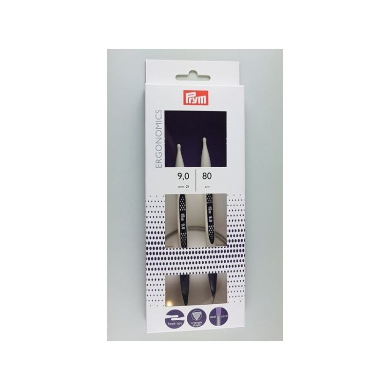 Andrele circulare ergonomice, PRYM, 80cm