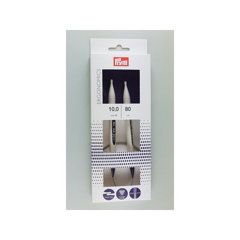 Andrele circulare ergonomice, PRYM, 80cm