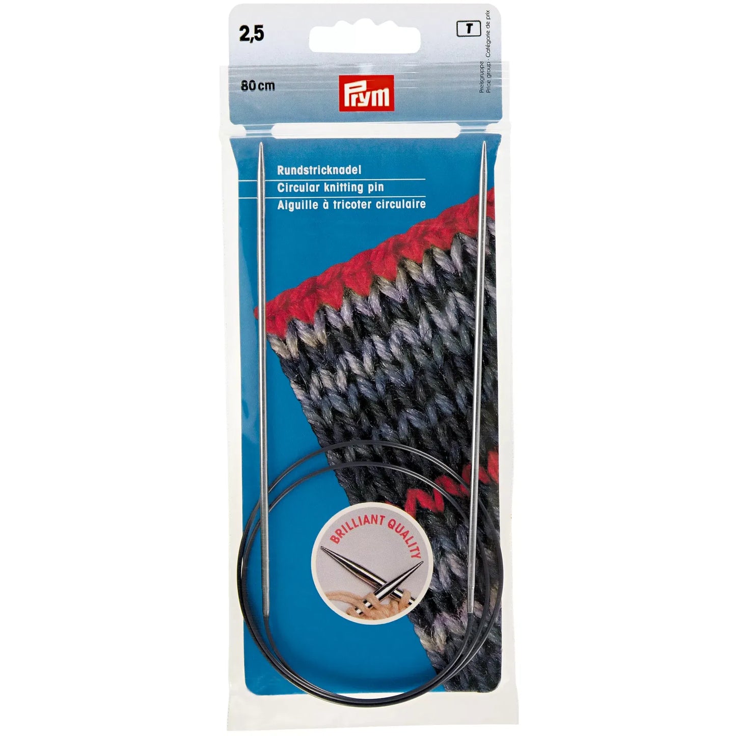Andrele circulare metalice, PRYM, 80cm