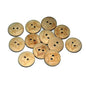 Wooden button - sewing machine - 20mm, set 3pcs