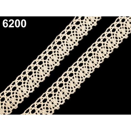 Cotton lace, 19mm, 1m/piece