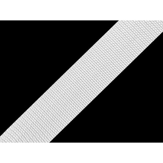 Polypropylene webbing, 40mm - white