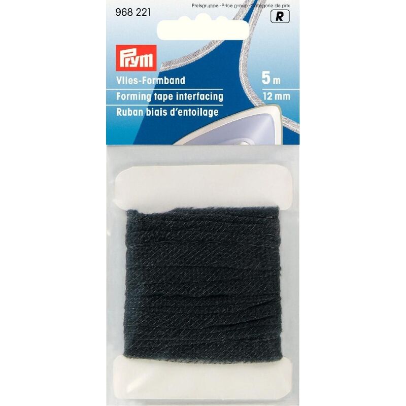 Bandă bias termoadezivă, Prym, 12mm, 5m/buc