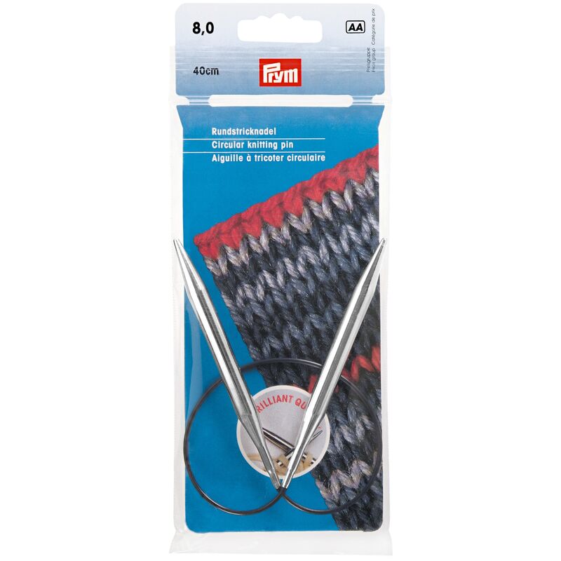 Andrele circulare metalice Brilliant, PRYM, 40cm