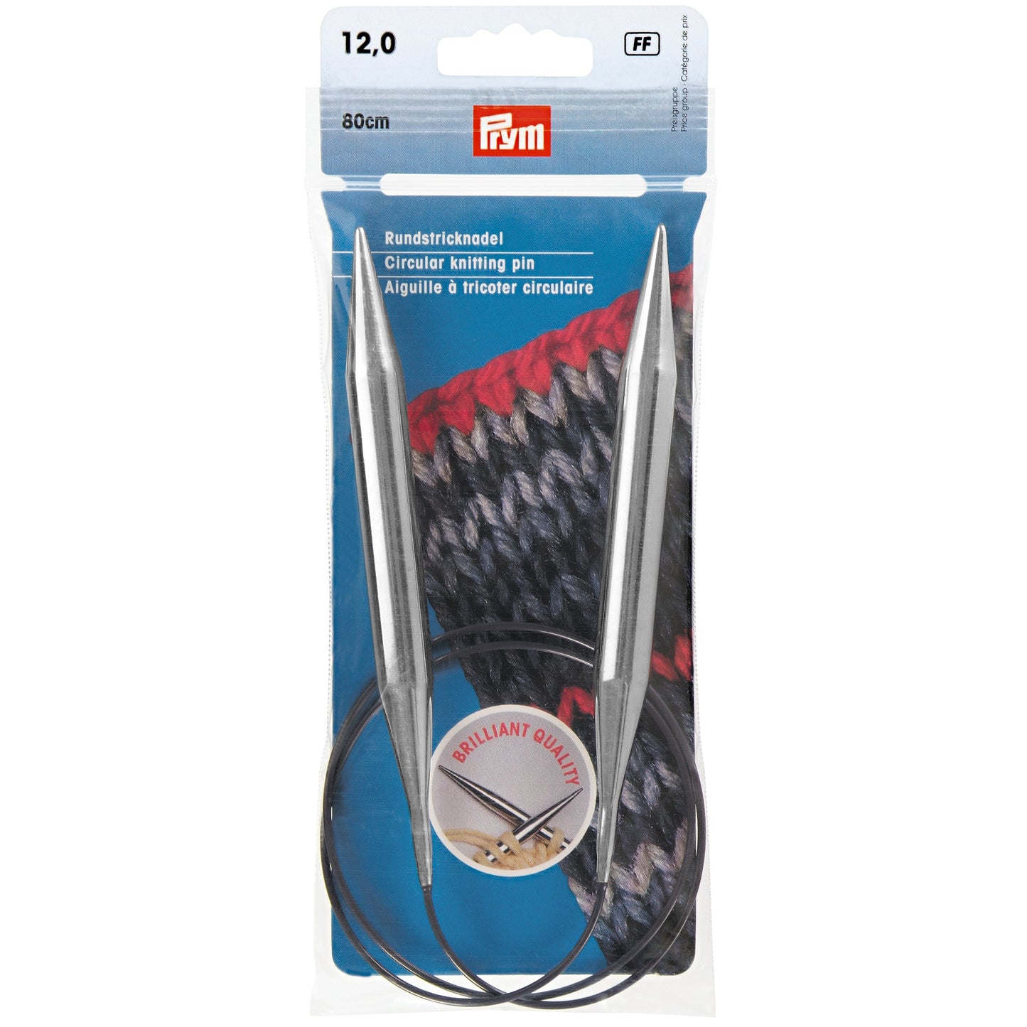 Andrele circulare metalice, PRYM, 80cm