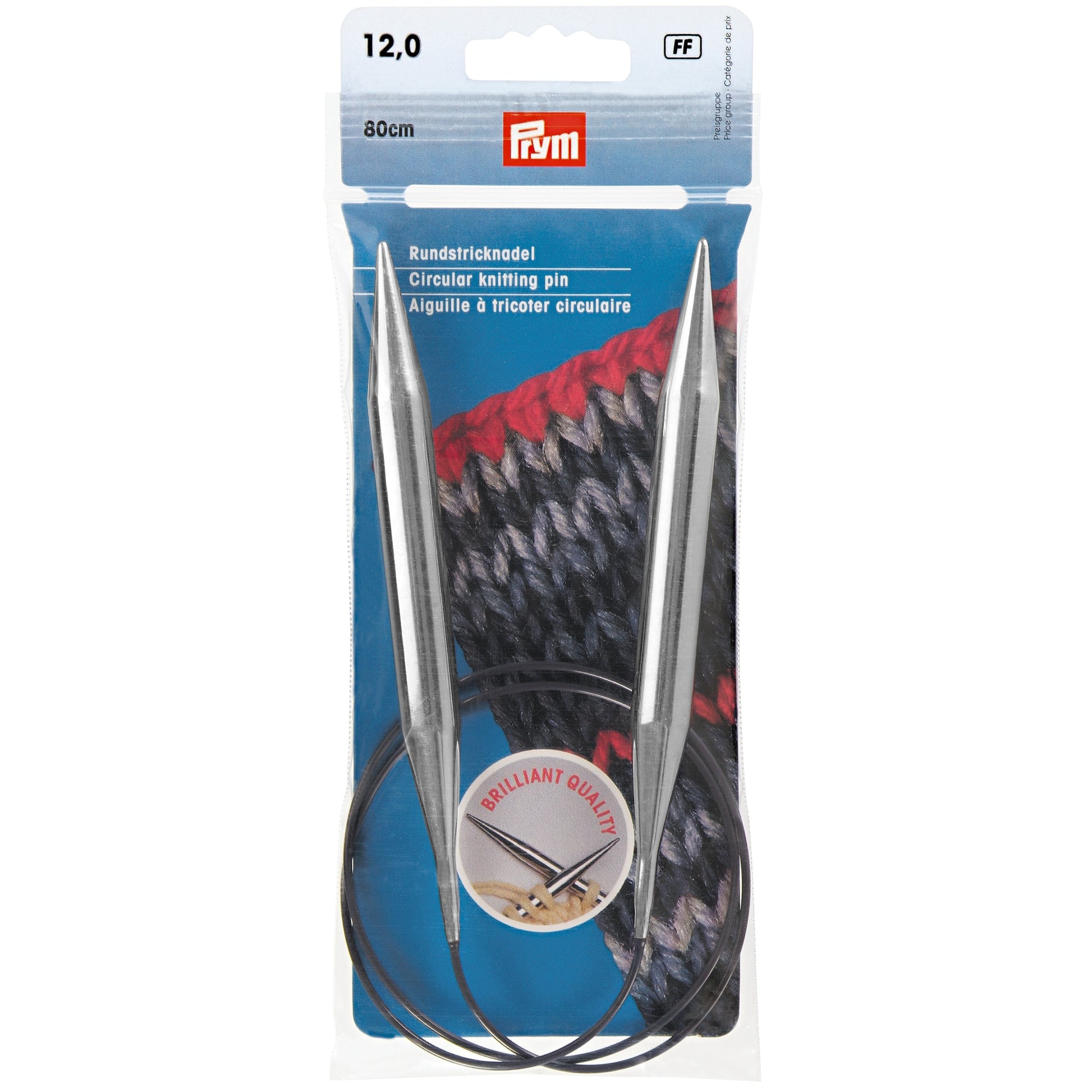 Andrele circulare metalice, PRYM, 80cm - Image 4