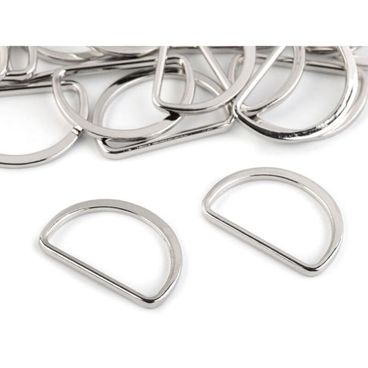 Inel D simplu 30mm, inox