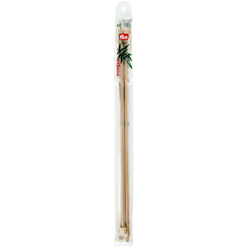 PRYM straight bamboo slings, bamboo, 5mmx33cm