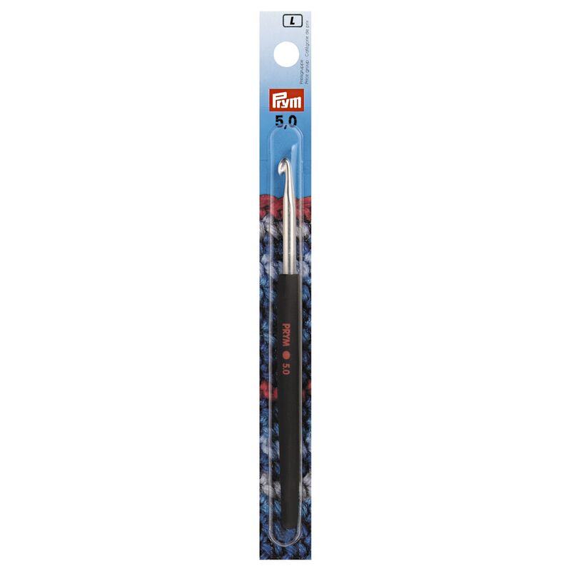 Croșetă cu mâner soft, PRYM, 16cm