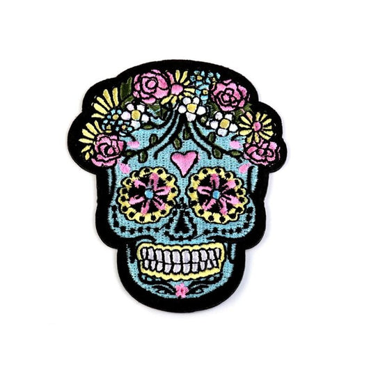 Craniu, aplicație termoadezivă, 77x63mm 