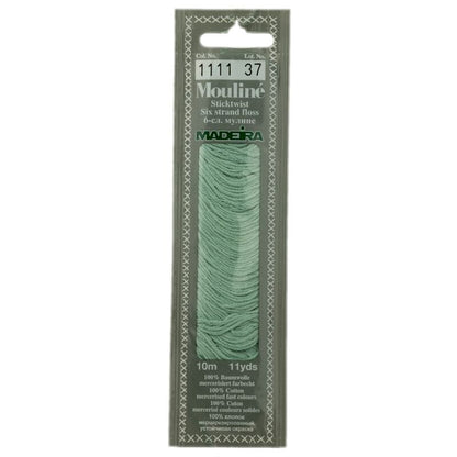 Cotton embroidery thread Mouline Madeira - 0101 - light cream