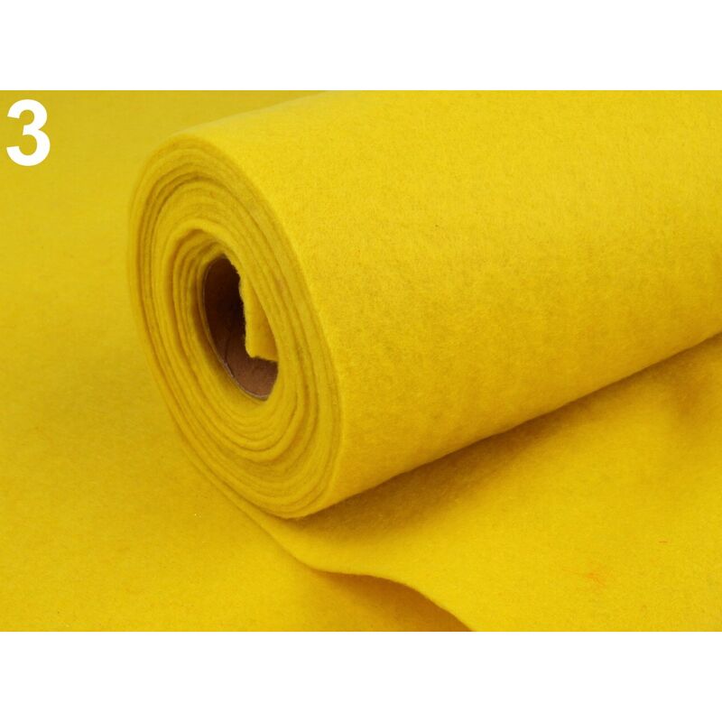 Polyester felt 41cm x 0.5m - raspberry