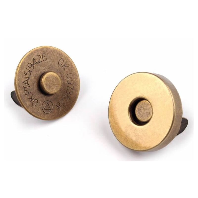 Capse magnetice, 18mm, set 5perechi - Image 2