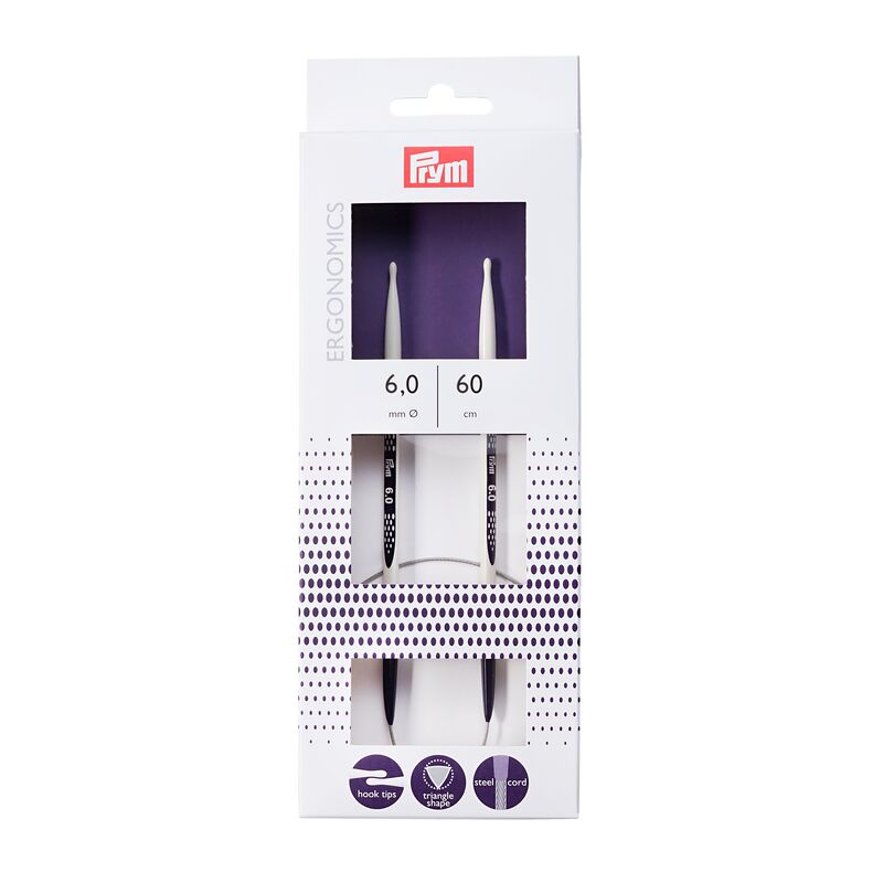 Andrele circulare ergonomice, PRYM, 60cm