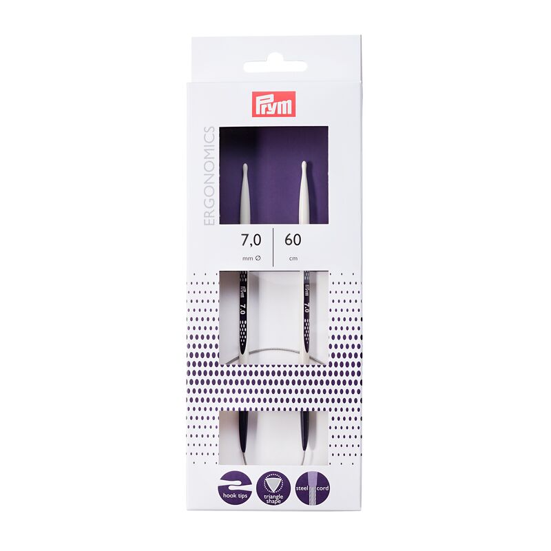 Andrele circulare ergonomice, PRYM, 60cm