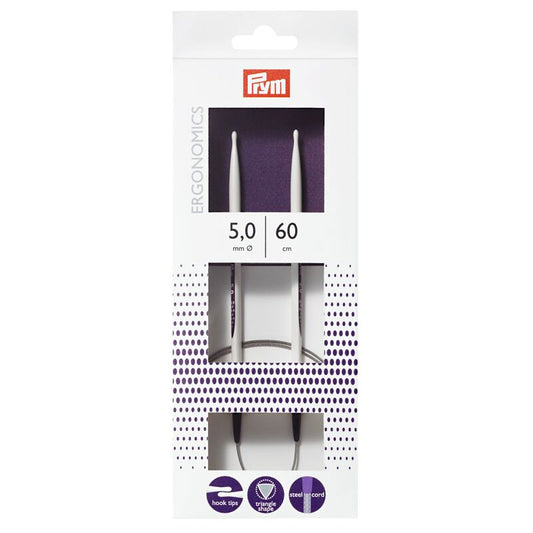 Andrele circulare ergonomice, PRYM, 60cm